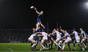 29 March 2024; Ross Molony of Leinster during the United Rugby Championship match between Leinster and Vodacom Bulls at the RDS Arena in Dublin. Photo by Seb Daly/Sportsfile