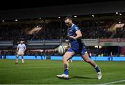29 March 2024; James Lowe of Leinster during the United Rugby Championship match between Leinster and Vodacom Bulls at the RDS Arena in Dublin. Photo by Seb Daly/Sportsfile