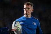 29 March 2024; Leinster senior performance nutrionist Eoghan Hickey before the United Rugby Championship match between Leinster and Vodacom Bulls at the RDS Arena in Dublin. Photo by Harry Murphy/Sportsfile