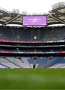 30 March 2024; A general view before the Allianz Football League Division 3 final match between Down and Westmeath at Croke Park in Dublin. Photo by Ramsey Cardy/Sportsfile