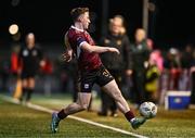 29 March 2024; Edward McCarthy of Galway United during the SSE Airtricity Men's Premier Division match between Derry City and Galway United at The Ryan McBride Brandywell Stadium in Derry. Photo by Ben McShane/Sportsfile
