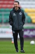 30 March 2024; Shamrock Rovers head coach Collie O'Neill before the SSE Airtricity Women's Premier Division match between Shamrock Rovers and Treaty United at Tallaght Stadium in Dublin. Photo by Tyler Miller/Sportsfile