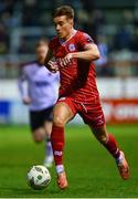 29 March 2024; Matty Smith of Shelbourne during the SSE Airtricity Men's Premier Division match between Shelbourne and Dundalk at Tolka Park in Dublin. Photo by Tyler Miller/Sportsfile