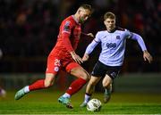 29 March 2024; Paddy Barrett of Shelbourne during the SSE Airtricity Men's Premier Division match between Shelbourne and Dundalk at Tolka Park in Dublin. Photo by Tyler Miller/Sportsfile