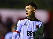 29 March 2024; Ryan O'Kane of Dundalk during the SSE Airtricity Men's Premier Division match between Shelbourne and Dundalk at Tolka Park in Dublin. Photo by Tyler Miller/Sportsfile