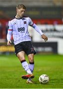 29 March 2024; Hayden Muller of Dundalk during the SSE Airtricity Men's Premier Division match between Shelbourne and Dundalk at Tolka Park in Dublin. Photo by Tyler Miller/Sportsfile