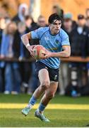 30 March 2024; James Tarrant of UCD during the annual Men’s Rugby Colours match between Dublin University and UCD at College Park in Trinity College, Dublin. Photo by Sam Barnes/Sportsfile