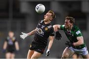 30 March 2024; Liam Kerr of Down in action against Jonathan Lynam of Westmeath during the Allianz Football League Division 3 final match between Down and Westmeath at Croke Park in Dublin. Photo by Shauna Clinton/Sportsfile