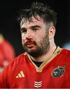 30 March 2024; John Hodnett of Munster after the United Rugby Championship match between Munster and Cardiff at Thomond Park in Limerick. Photo by Brendan Moran/Sportsfile