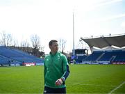 31 March 2024; Ireland head coach Scott Bemand before the Women's Six Nations Rugby Championship match between Ireland and Italy at the RDS Arena in Dublin. Photo by Harry Murphy/Sportsfile