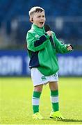 31 March 2024; Stevie Mulrooney performs Ireland's Call before the Women's Six Nations Rugby Championship match between Ireland and Italy at the RDS Arena in Dublin. Photo by Harry Murphy/Sportsfile