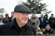 31 March 2024; Owner JP McManus after sending out Spillane's Tower to win the WillowWarm Gold Cup on day two of the Fairyhouse Easter Festival at Fairyhouse Racecourse in Ratoath, Meath. Photo by Seb Daly/Sportsfile