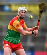 31 March 2024; Fiachra Fitzpatrick of Carlow during the Allianz Hurling League Division 2A Final match between Carlow and Laois at Netwatch Cullen Park in Carlow. Photo by Ben McShane/Sportsfile