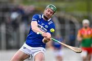 31 March 2024; Paddy Purcell of Laois during the Allianz Hurling League Division 2A Final match between Carlow and Laois at Netwatch Cullen Park in Carlow. Photo by Ben McShane/Sportsfile