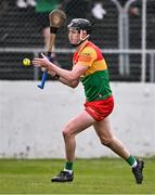 31 March 2024; Tony Lawlor of Carlow during the Allianz Hurling League Division 2A Final match between Carlow and Laois at Netwatch Cullen Park in Carlow. Photo by Ben McShane/Sportsfile