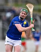 31 March 2024; Paddy Purcell of Laois during the Allianz Hurling League Division 2A Final match between Carlow and Laois at Netwatch Cullen Park in Carlow. Photo by Ben McShane/Sportsfile