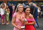 1 April 2024; Racegoers arrive ahead of racing on day three of the Fairyhouse Easter Festival at Fairyhouse Racecourse in Ratoath, Meath. Photo by Seb Daly/Sportsfile