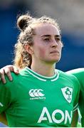31 March 2024; Molly Scuffil-McCabe of Ireland before the Women's Six Nations Rugby Championship match between Ireland and Italy at the RDS Arena in Dublin. Photo by Harry Murphy/Sportsfile