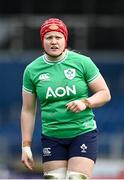 31 March 2024; Aoife Wafer of Ireland during the Women's Six Nations Rugby Championship match between Ireland and Italy at the RDS Arena in Dublin. Photo by Harry Murphy/Sportsfile