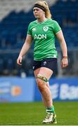 31 March 2024; Sam Monaghan of Ireland during the Women's Six Nations Rugby Championship match between Ireland and Italy at the RDS Arena in Dublin. Photo by Harry Murphy/Sportsfile