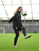 1 April 2024; Megan Connolly during a Republic of Ireland Women's training session at the Sport Ireland National Indoor Arena on the Sport Ireland Campus in Dublin. Photo by Stephen McCarthy/Sportsfile