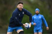 1 April 2024; Hugo Keenan during Leinster rugby squad training at UCD in Dublin. Photo by Harry Murphy/Sportsfile