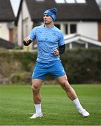 1 April 2024; James Lowe during Leinster rugby squad training at UCD in Dublin. Photo by Harry Murphy/Sportsfile