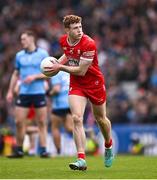 31 March 2024; Lachlan Murray of Derry during the Allianz Football League Division 1 Final match between Dublin and Derry at Croke Park in Dublin. Photo by Ramsey Cardy/Sportsfile