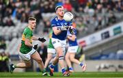 30 March 2024; Eoin Lowry of Laois during the Allianz Football League Division 4 final match between Laois and Leitrim at Croke Park in Dublin. Photo by Ramsey Cardy/Sportsfile