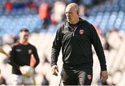 31 March 2024; Armagh coach Kieran Donaghy during the Allianz Football League Division 2 Final match between Armagh and Donegal at Croke Park in Dublin. Photo by Ramsey Cardy/Sportsfile