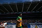 31 March 2024; Aaron Doherty of Donegal runs out for the Allianz Football League Division 2 Final match between Armagh and Donegal at Croke Park in Dublin. Photo by Ramsey Cardy/Sportsfile