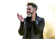 1 April 2024; Shamrock Rovers manager Stephen Bradley after his side's victory in the SSE Airtricity Men's Premier Division match between Waterford and Shamrock Rovers at the Regional Sports Centre in Waterford. Photo by Tyler Miller/Sportsfile