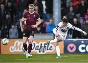 1 April 2024; Paddy Kirk of Bohemians during the SSE Airtricity Men's Premier Division match between Galway United and Bohemians at Eamonn Deacy Park in Galway. Photo by Piaras Ó Mídheach/Sportsfile