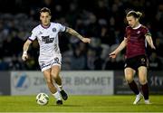 1 April 2024; Dylan Connolly of Bohemians in action against David Hurley of Galway United during the SSE Airtricity Men's Premier Division match between Galway United and Bohemians at Eamonn Deacy Park in Galway. Photo by Piaras Ó Mídheach/Sportsfile