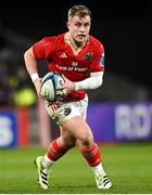 30 March 2024; Craig Casey of Munster during the United Rugby Championship match between Munster and Cardiff at Thomond Park in Limerick. Photo by Harry Murphy/Sportsfile