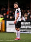 1 April 2024; Archie Davies of Dundalk during the SSE Airtricity Men's Premier Division match between Dundalk and Drogheda United at Oriel Park in Dundalk, Louth. Photo by Ben McShane/Sportsfile