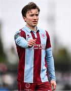 1 April 2024; Darragh Markey of Drogheda United during the SSE Airtricity Men's Premier Division match between Dundalk and Drogheda United at Oriel Park in Dundalk, Louth. Photo by Ben McShane/Sportsfile