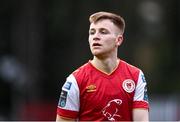 1 April 2024; Brandon Kavanagh of St Patrick's Athletic during the SSE Airtricity Men's Premier Division match between St Patrick's Athletic and Sligo Rovers at Richmond Park in Dublin. Photo by Harry Murphy/Sportsfile