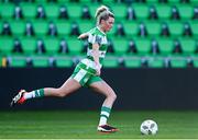 30 March 2024; Shauna Fox of Shamrock Rovers during the SSE Airtricity Women's Premier Division match between Shamrock Rovers and Treaty United at Tallaght Stadium in Dublin. Photo by Tyler Miller/Sportsfile