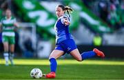 30 March 2024; Delana Friesen of Treaty United during the SSE Airtricity Women's Premier Division match between Shamrock Rovers and Treaty United at Tallaght Stadium in Dublin. Photo by Tyler Miller/Sportsfile