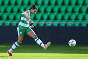 30 March 2024; Jessica Hennessy of Shamrock Rovers during the SSE Airtricity Women's Premier Division match between Shamrock Rovers and Treaty United at Tallaght Stadium in Dublin. Photo by Tyler Miller/Sportsfile