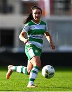 30 March 2024; Lia O'Leary of Shamrock Rovers during the SSE Airtricity Women's Premier Division match between Shamrock Rovers and Treaty United at Tallaght Stadium in Dublin. Photo by Tyler Miller/Sportsfile