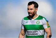 1 April 2024; Richie Towell of Shamrock Rovers during the SSE Airtricity Men's Premier Division match between Waterford and Shamrock Rovers at the Regional Sports Centre in Waterford. Photo by Tyler Miller/Sportsfile