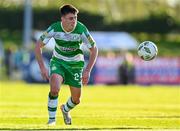 1 April 2024; Darragh Burns of Shamrock Rovers during the SSE Airtricity Men's Premier Division match between Waterford and Shamrock Rovers at the Regional Sports Centre in Waterford. Photo by Tyler Miller/Sportsfile