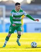 1 April 2024; Trevor Clarke of Shamrock Rovers during the SSE Airtricity Men's Premier Division match between Waterford and Shamrock Rovers at the Regional Sports Centre in Waterford. Photo by Tyler Miller/Sportsfile