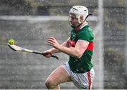 31 March 2024; Sean Regan of Mayo during the Allianz Hurling League Division 3A Final match between Mayo and Sligo at Hastings Insurance MacHale Park in Castlebar, Mayo. Photo by Tyler Miller/Sportsfile