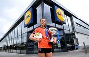 2 April 2024; In attendance at a photocall ahead of the 2024 Lidl Ladies National Football League Finals is Armagh captain Clodagh McCambridge. The Divisions 3 and 4 Finals will be played at Grant Heating St Brendan’s Park, Birr, next Saturday, April 6, followed by the Divisions 1 and 2 Finals at Croke Park next Sunday, April 7. Photo by David Fitzgerald/Sportsfile