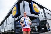 2 April 2024; In attendance at a photocall ahead of the 2024 Lidl Ladies National Football League Finals is Tyrone captain Aoibhinn McHugh. The Divisions 3 and 4 Finals will be played at Grant Heating St Brendan’s Park, Birr, next Saturday, April 6, followed by the Divisions 1 and 2 Finals at Croke Park next Sunday, April 7. Photo by David Fitzgerald/Sportsfile