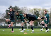 2 April 2024; Megan Connolly during a Republic of Ireland Women's training session at the FAI National Training Centre in Abbotstown, Dublin. Photo by Stephen McCarthy/Sportsfile