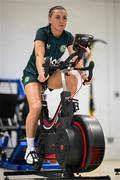 2 April 2024; Katie McCabe during a Republic of Ireland Women's prehab session at the Sport Ireland Institute on the Sport Ireland Campus in Dublin. Photo by Stephen McCarthy/Sportsfile